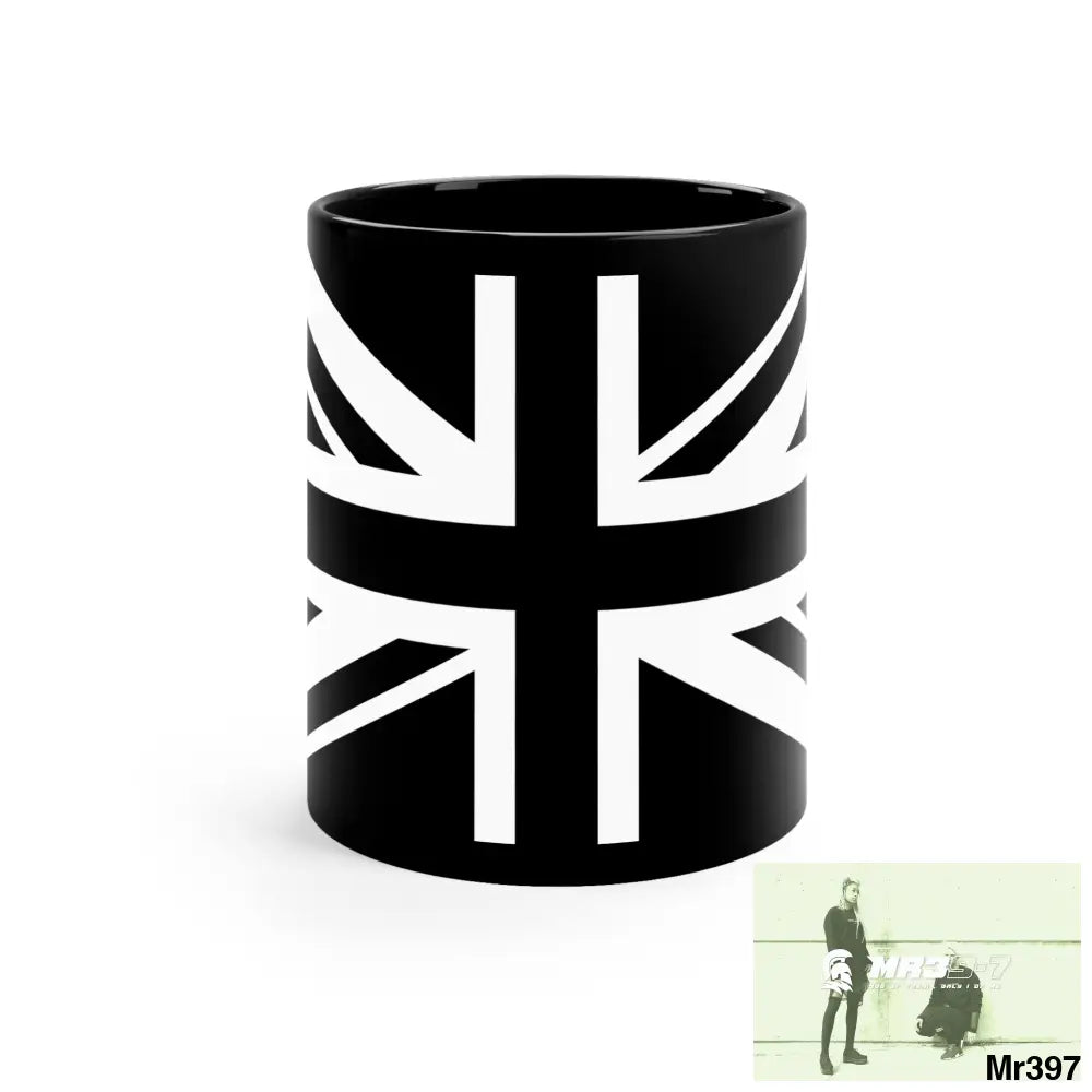 Tactical Union Jack GBR 11oz Black Mug 11oz Mug