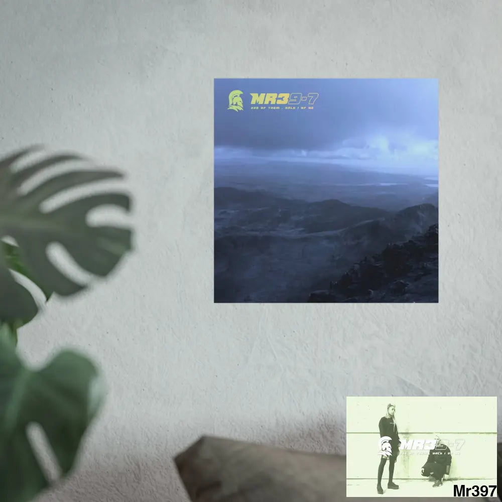 Taking the 2nd SAS link Mount Snowdon 20X on my Birthday Fine Art Posters Poster