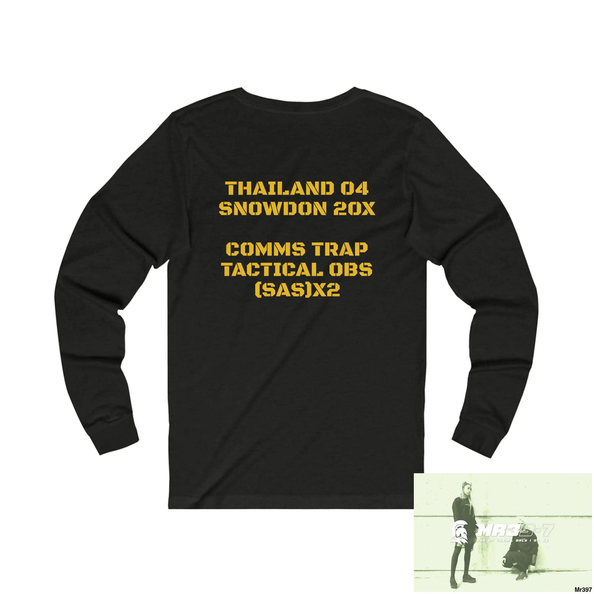Thai-Wales Link A1 Who Dares Wins Unisex Jersey Long Sleeve Tee Long-sleeve