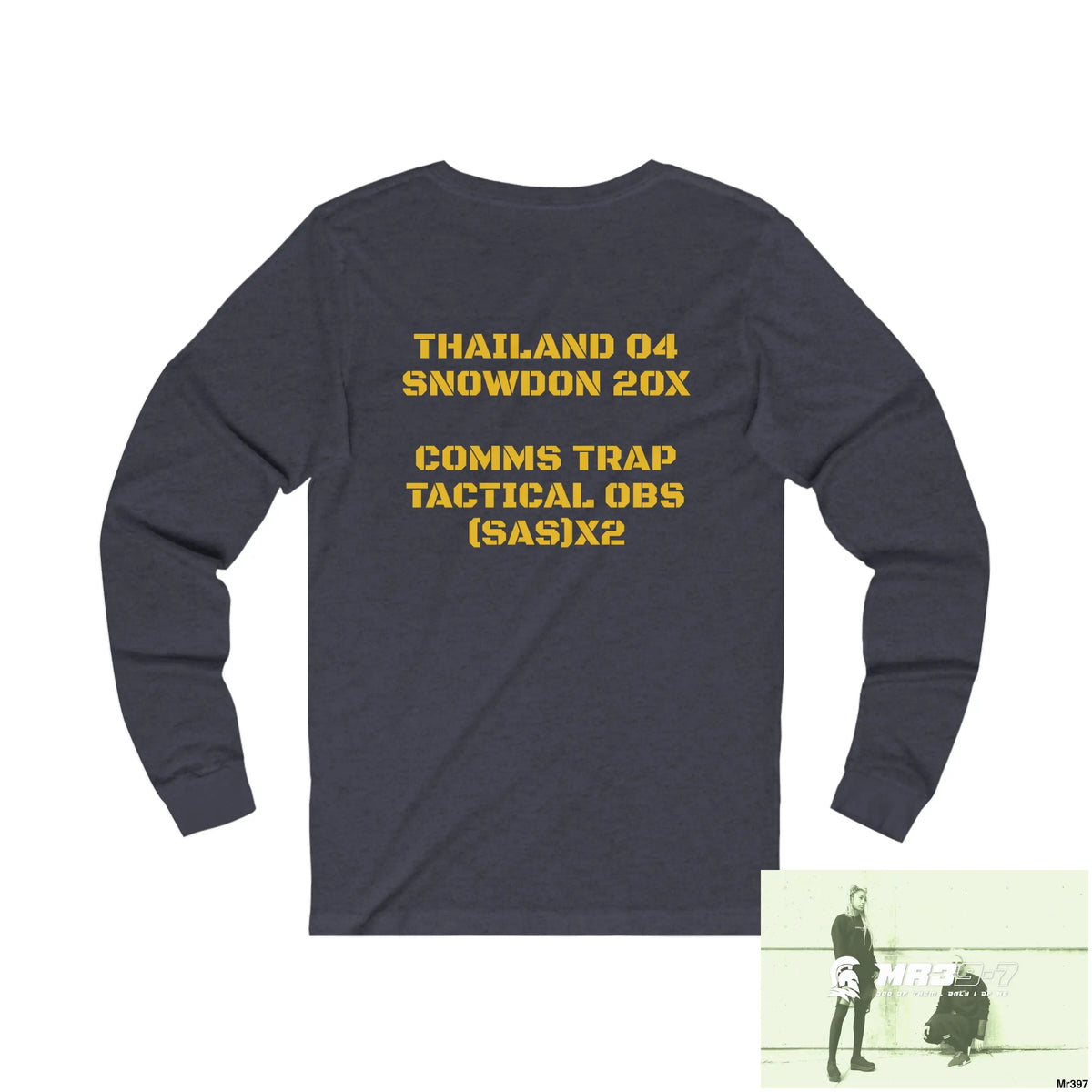 Thai-Wales Link A1 Who Dares Wins Unisex Jersey Long Sleeve Tee Long-sleeve
