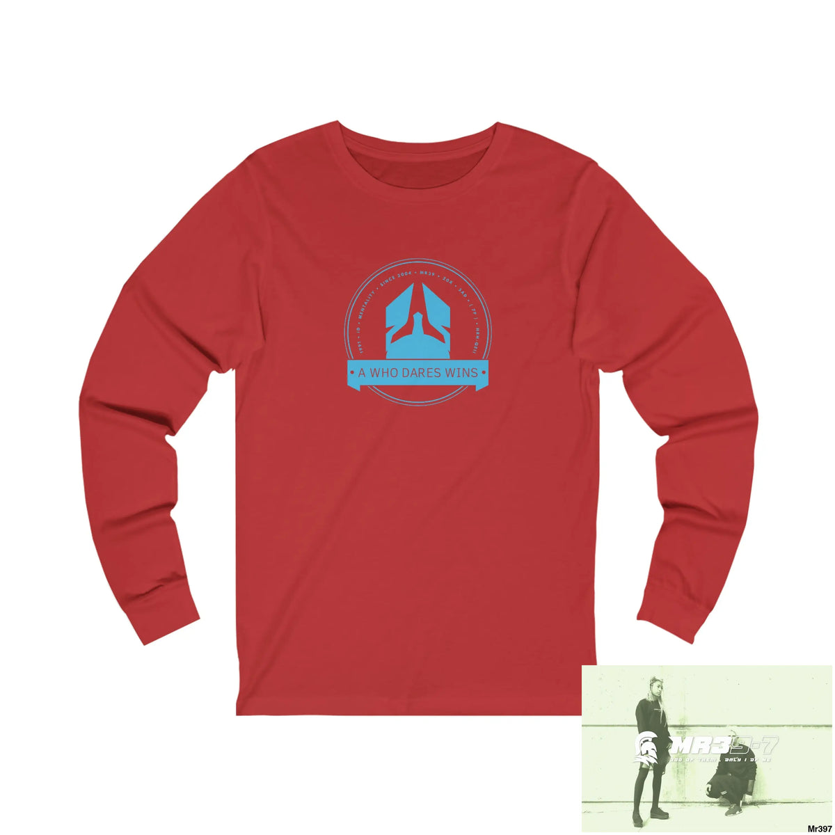 Thai-Wales Link A1 Who Dares Wins Unisex Jersey Long Sleeve Tee S / Red Long-sleeve