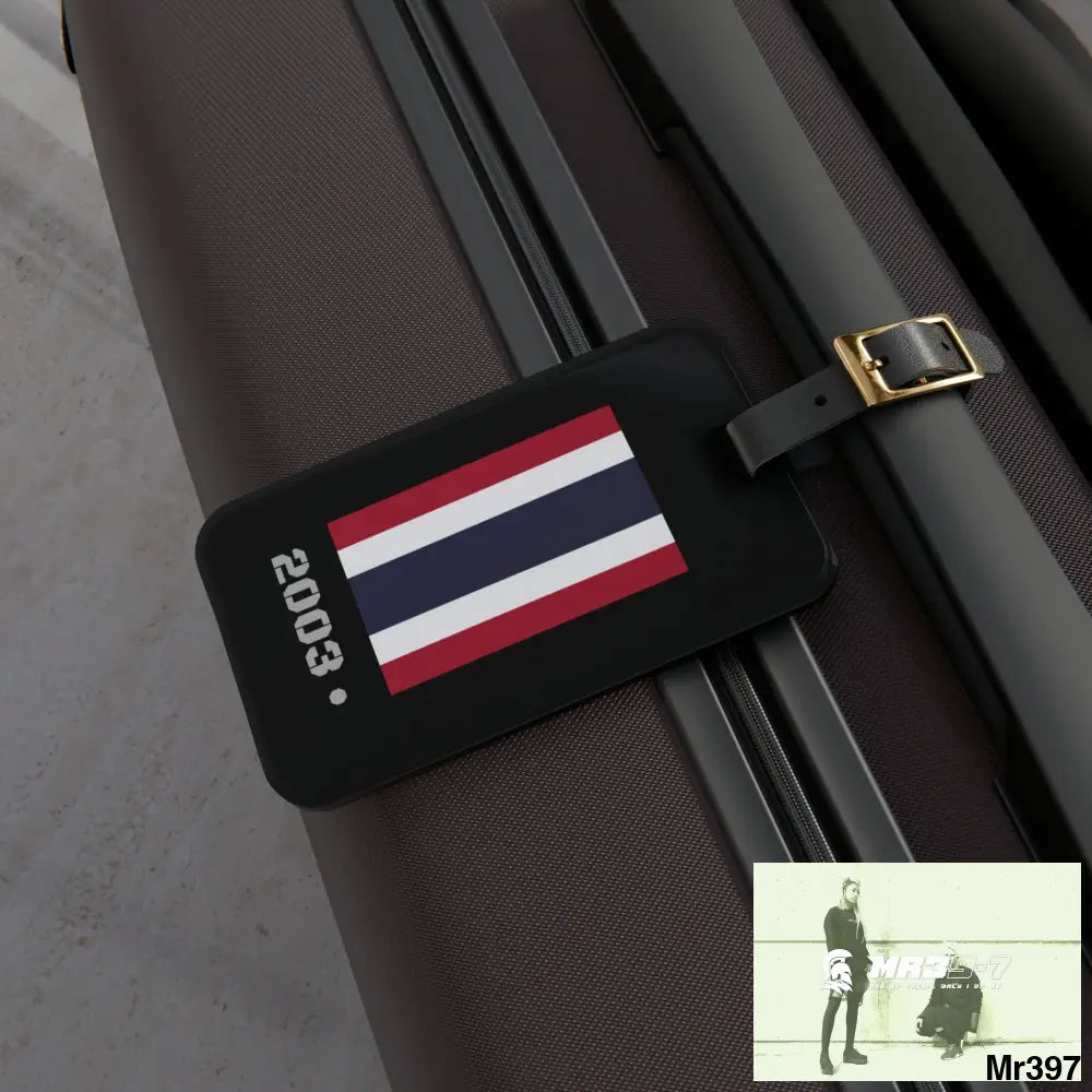 Thailand 2003 • Luggage Tag 2.4’’ × 4’’ Accessories