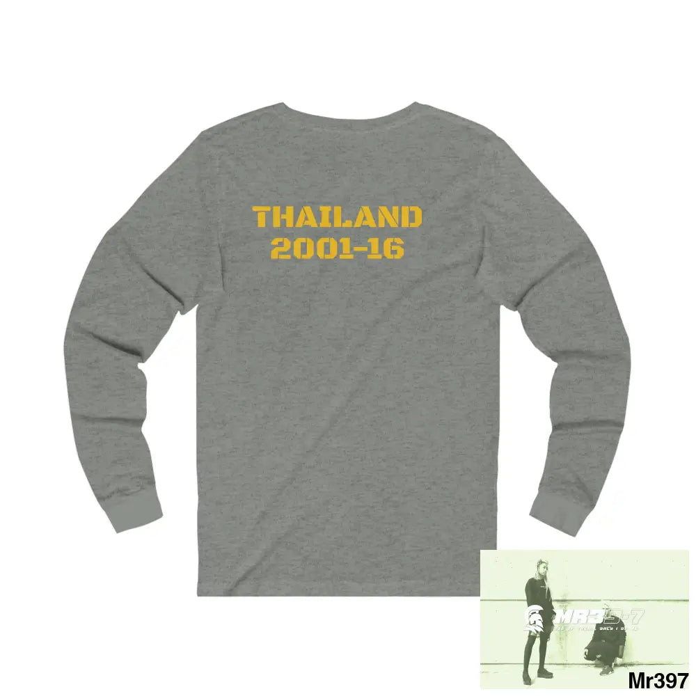 Thailand A1 Who Dares Wins Unisex Jersey Long Sleeve Tee Long-sleeve