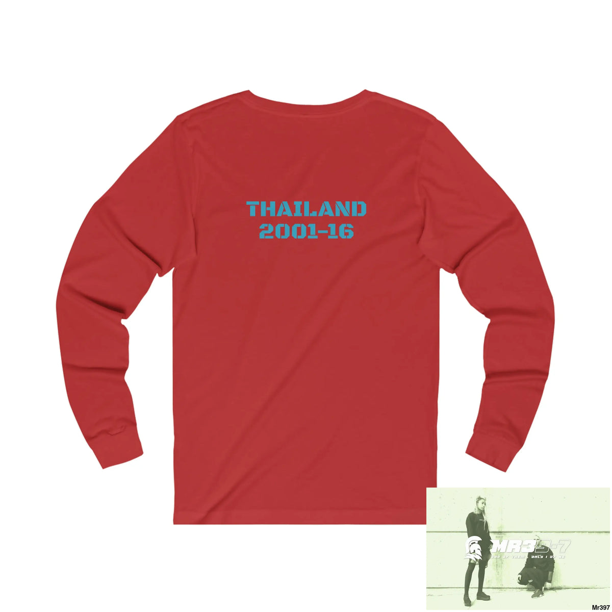 Thailand A1 Who Dares Wins Unisex Jersey Long Sleeve Tee Long-sleeve