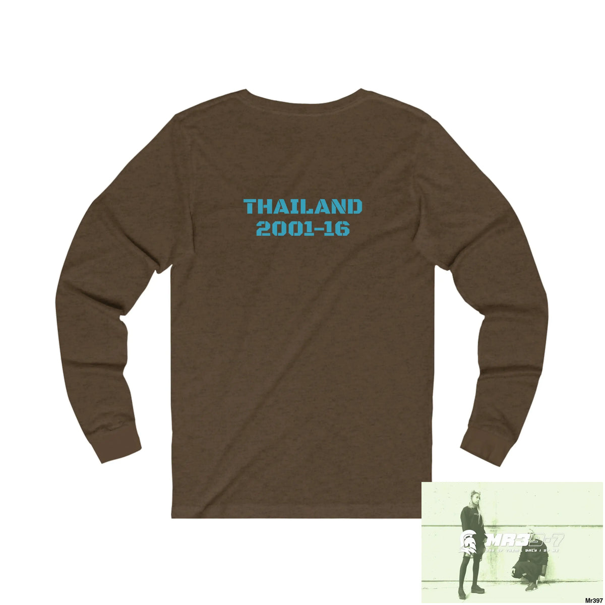 Thailand A1 Who Dares Wins Unisex Jersey Long Sleeve Tee Long-sleeve