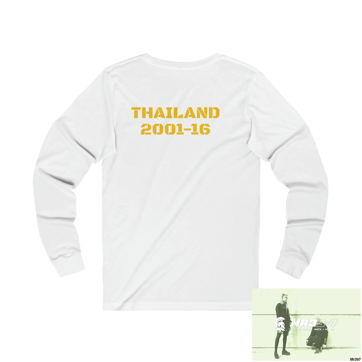 Thailand A1 Who Dares Wins Unisex Jersey Long Sleeve Tee Long-sleeve