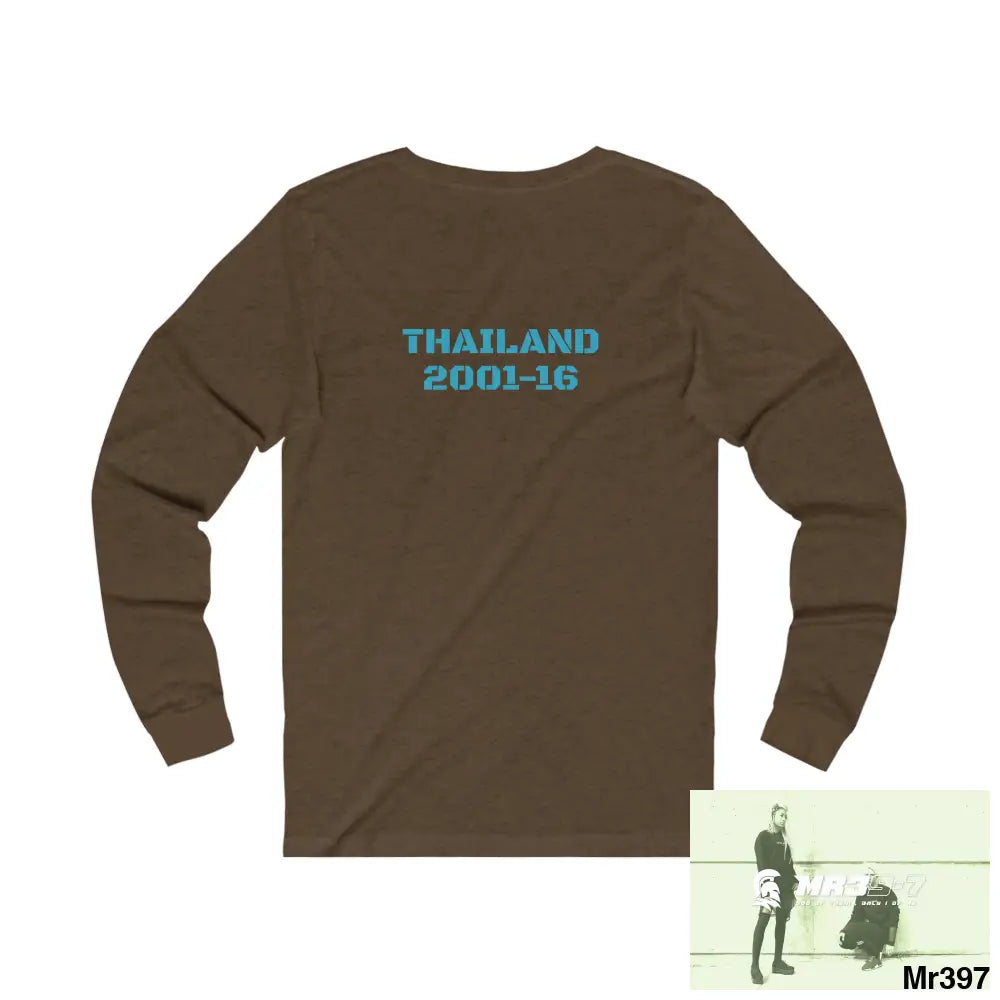 Thailand A1 Who Dares Wins Unisex Jersey Long Sleeve Tee Long-sleeve