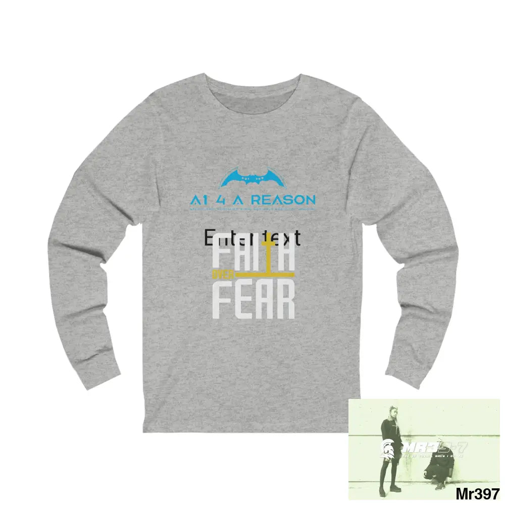 Thailand A1 Who Dares Wins Unisex Jersey Long Sleeve Tee S / Athletic Heather Long-sleeve