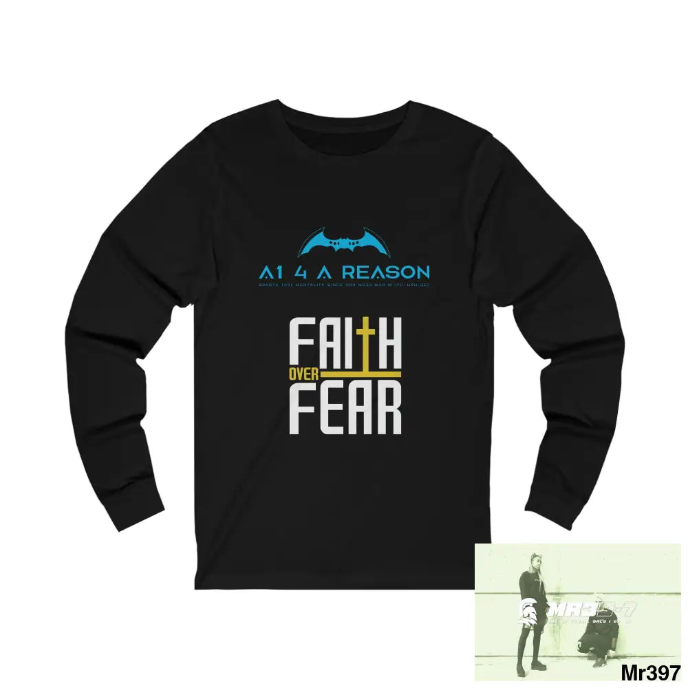 Thailand A1 Who Dares Wins Unisex Jersey Long Sleeve Tee S / Black Long-sleeve