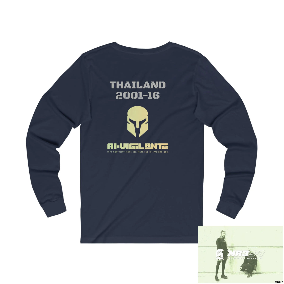Thailand A1Vigilante Faith over Fear Unisex Jersey Long Sleeve Tee Long-sleeve