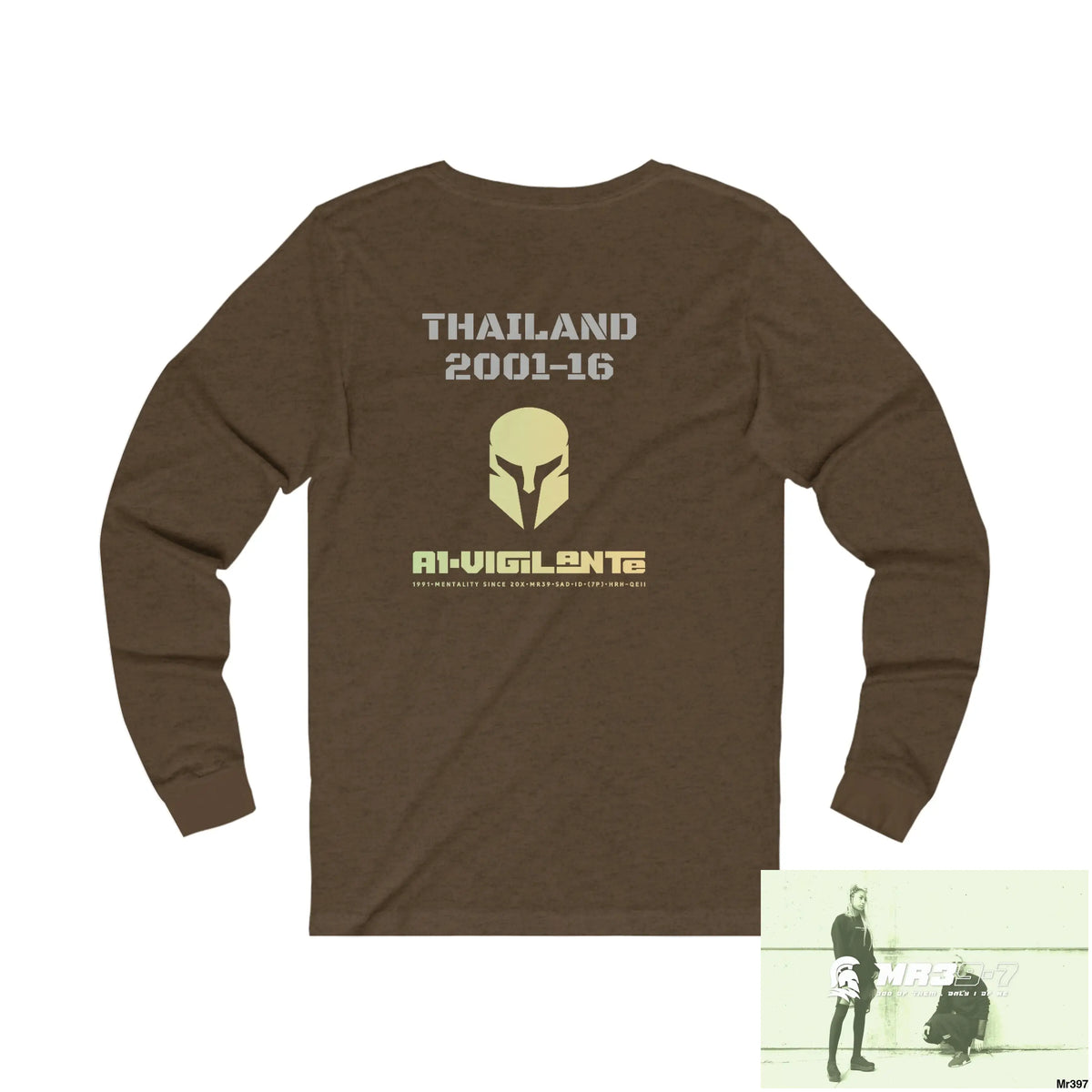 Thailand A1Vigilante Faith over Fear Unisex Jersey Long Sleeve Tee Long-sleeve