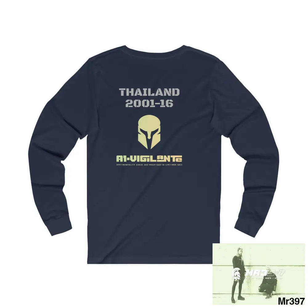 Thailand A1Vigilante Faith over Fear Unisex Jersey Long Sleeve Tee Long-sleeve