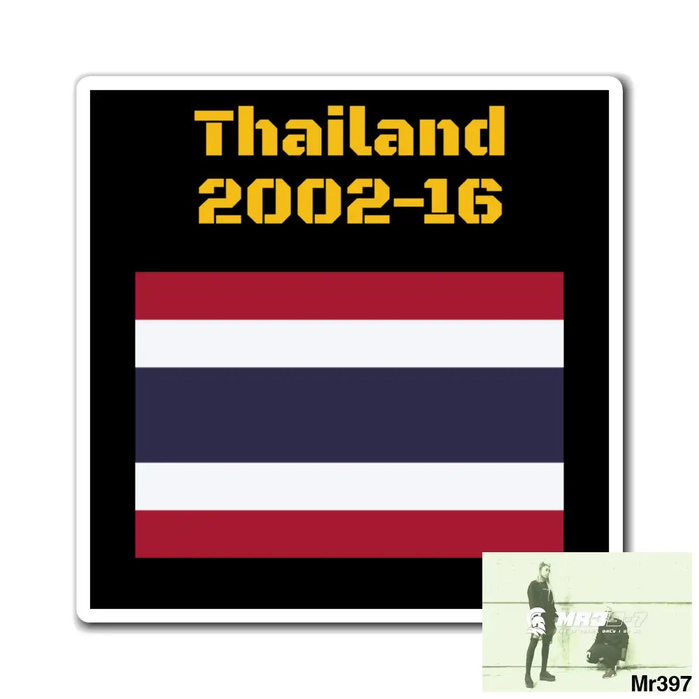 Thailand fridge Magnet 6’’ × 6’’ Paper products