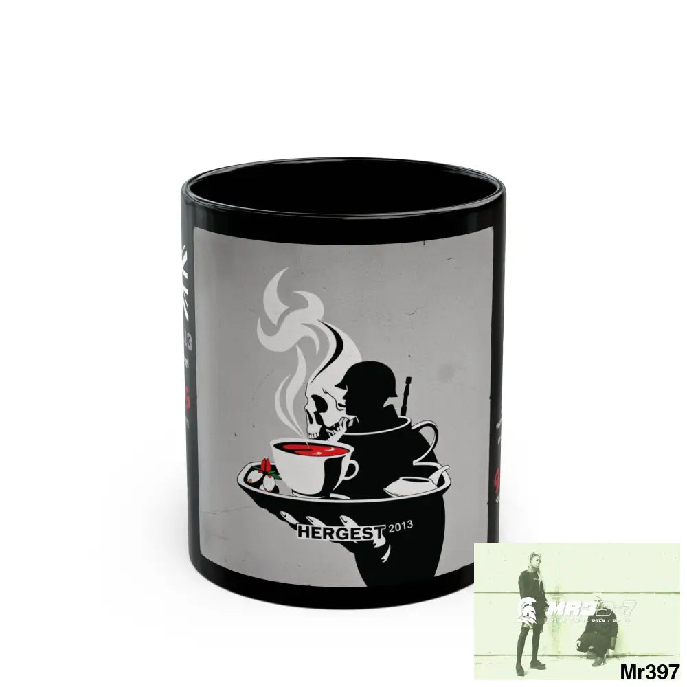 The 3 SAS Links -Thailand -Barmouth -Hergest Mental Health VAR My Deaths Fail 2001 -2025 11oz Tactical GB / Black Mug