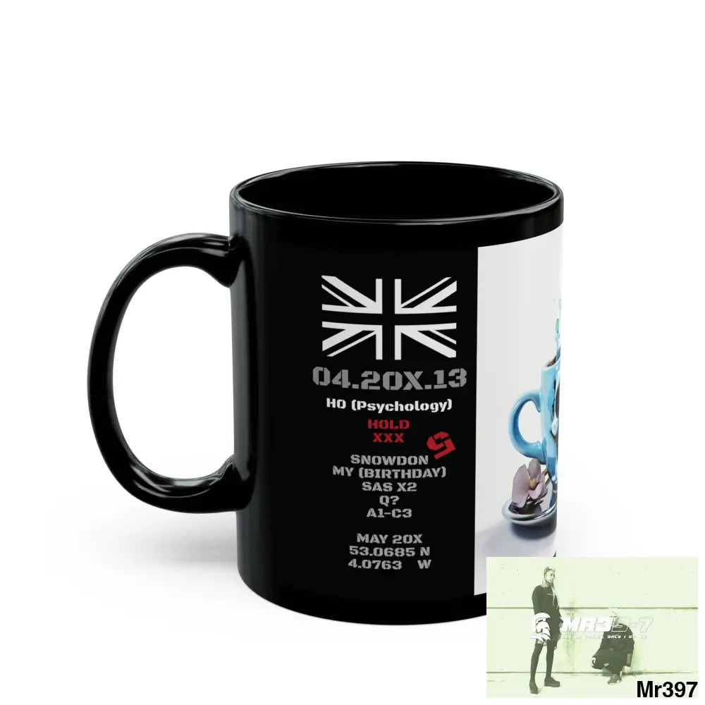 The 3 SAS Links -Thailand -Barmouth -Hergest Mental Health VAR My Deaths Fail 2001 -2025 no 12 11oz Tactical GB / Black