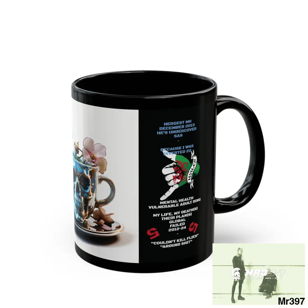 The 3 SAS Links -Thailand -Barmouth -Hergest Mental Health VAR My Deaths Fail 2001 -2025 no 12 11oz Tactical GB / Black