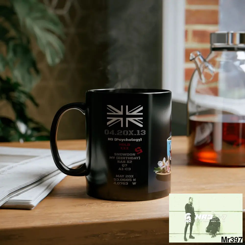 The 3 SAS Links -Thailand -Barmouth -Hergest Mental Health VAR My Deaths Fail 2001 -2025 no 15 11oz Tactical GB / Black