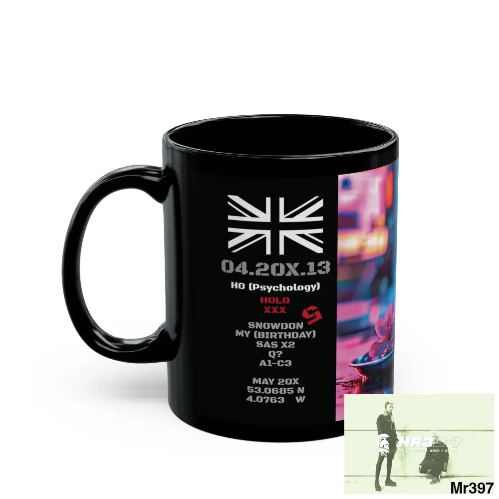 The 3 SAS Links -Thailand -Barmouth -Hergest Mental Health VAR My Deaths Fail 2001 -2025 no 17 11oz Tactical GB / Black