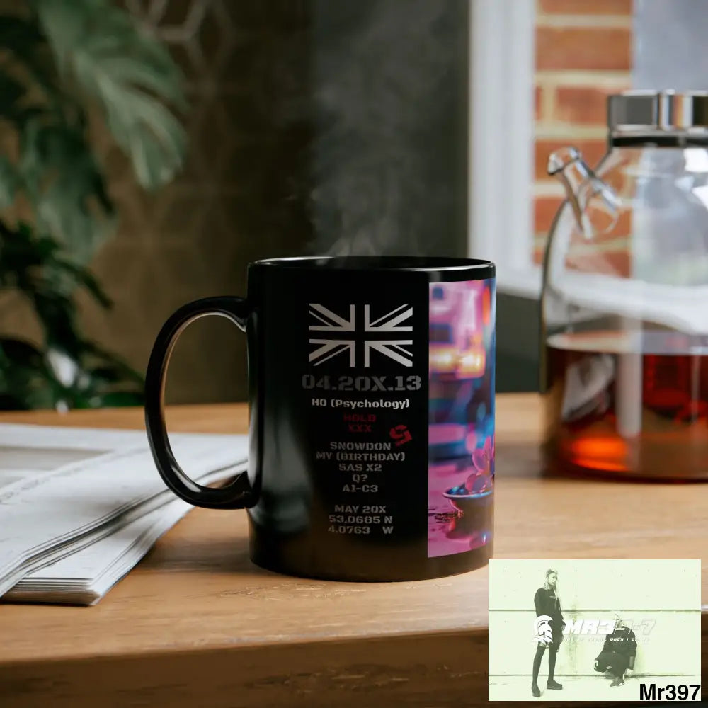 The 3 SAS Links -Thailand -Barmouth -Hergest Mental Health VAR My Deaths Fail 2001 -2025 no 17 11oz Tactical GB / Black