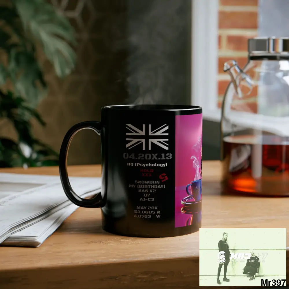 The 3 SAS Links -Thailand -Barmouth -Hergest Mental Health VAR My Deaths Fail 2001 -2025 no 18 11oz Tactical GB / Black