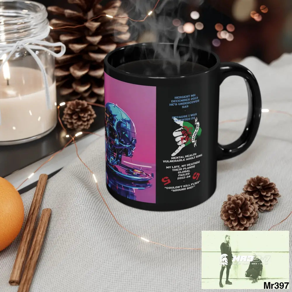 The 3 SAS Links -Thailand -Barmouth -Hergest Mental Health VAR My Deaths Fail 2001 -2025 no 18 11oz Tactical GB / Black