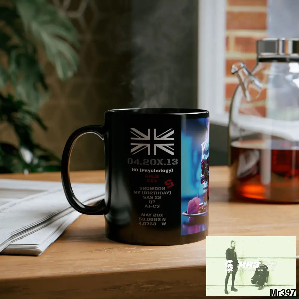 The 3 SAS Links -Thailand -Barmouth -Hergest Mental Health VAR My Deaths Fail 2001 -2025 no 19 11oz Tactical GB / Black