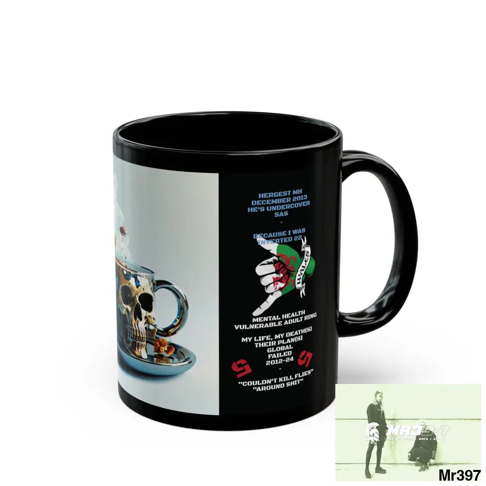 The 3 SAS Links -Thailand -Barmouth -Hergest Mental Health VAR My Deaths Fail 2001 -2025 no 7 11oz Tactical GB / Black