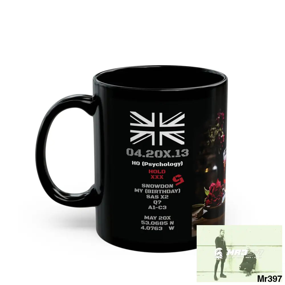 The 3 SAS Links -Thailand -Barmouth -Hergest Mental Health VAR My Deaths Fail 2001 -2025 no 7 11oz Tactical GB / Black