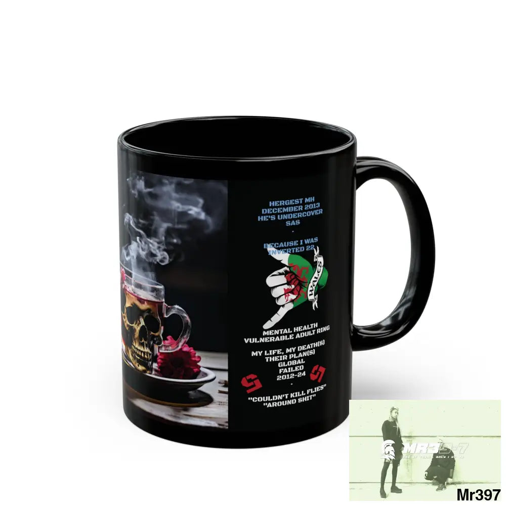 The 3 SAS Links -Thailand -Barmouth -Hergest Mental Health VAR My Deaths Fail 2001 -2025 no 7 11oz Tactical GB / Black