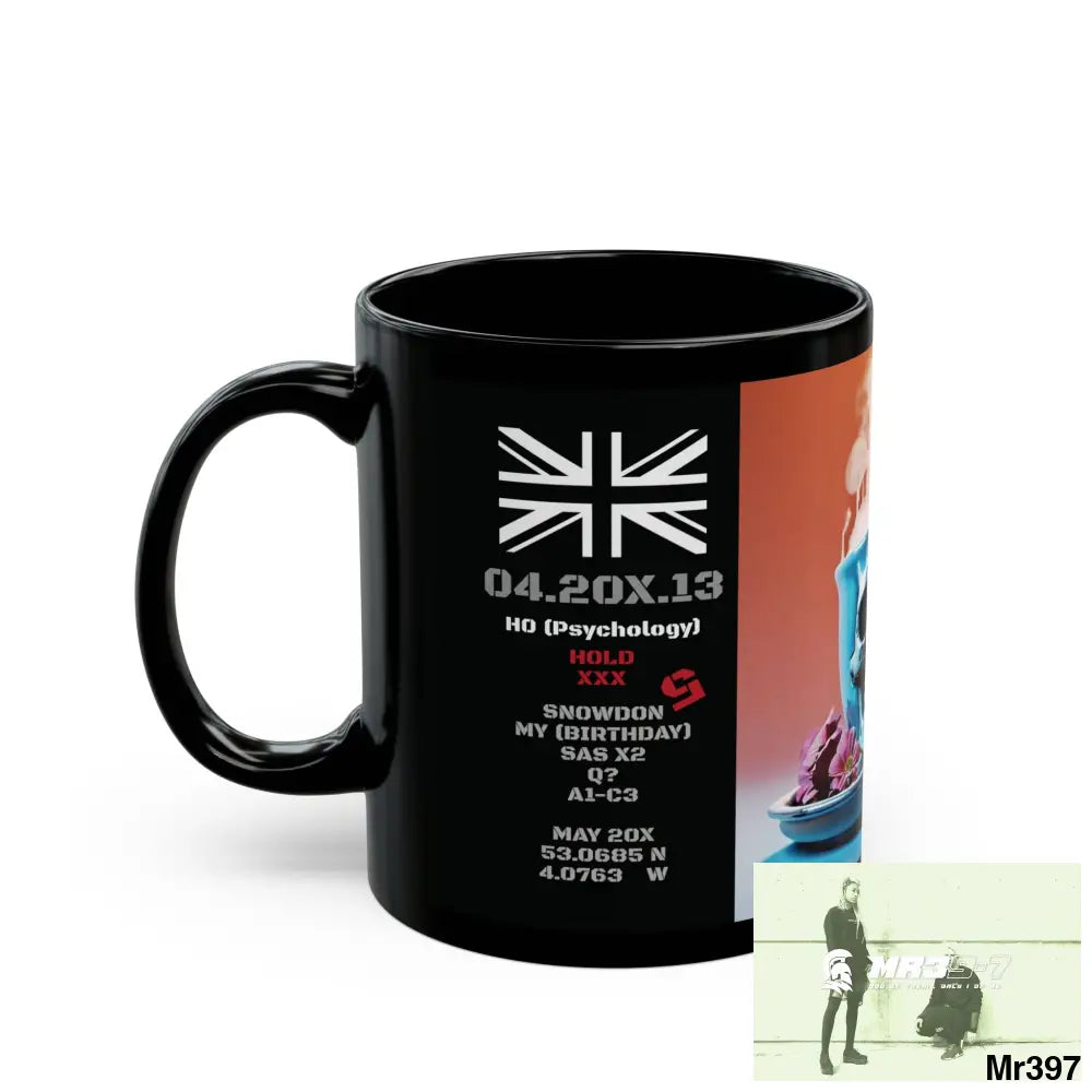 The 3 SAS Links -Thailand -Barmouth -Hergest Mental Health VAR My Deaths Fail 2001 -2025 no 9 11oz Tactical GB / Black