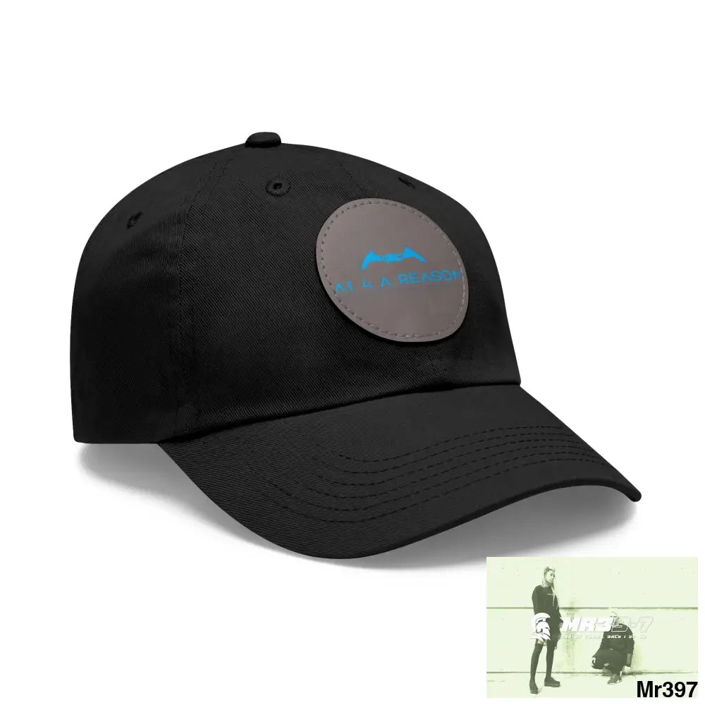 The A1 4 A Reason Dad Hat with Leather Patch (Round) Hats