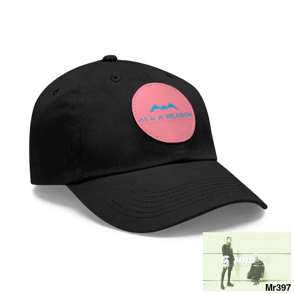 The A1 4 A Reason Dad Hat with Leather Patch (Round) Hats