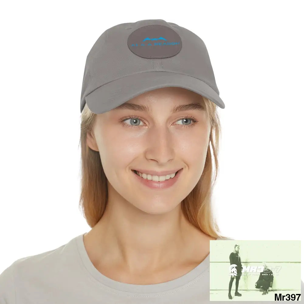 The A1 4 A Reason Dad Hat with Leather Patch (Round) Hats