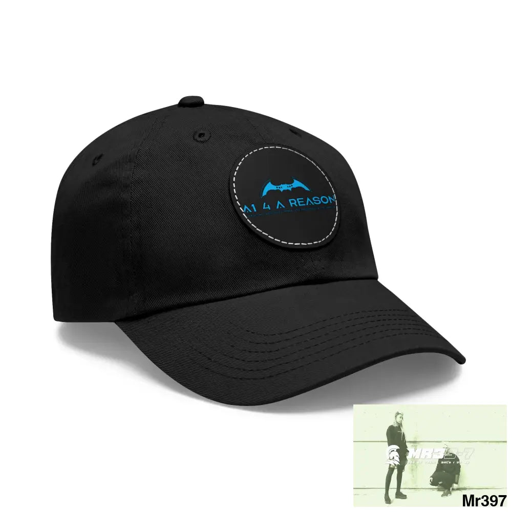 The A1 4 A Reason Dad Hat with Leather Patch (Round) Hats