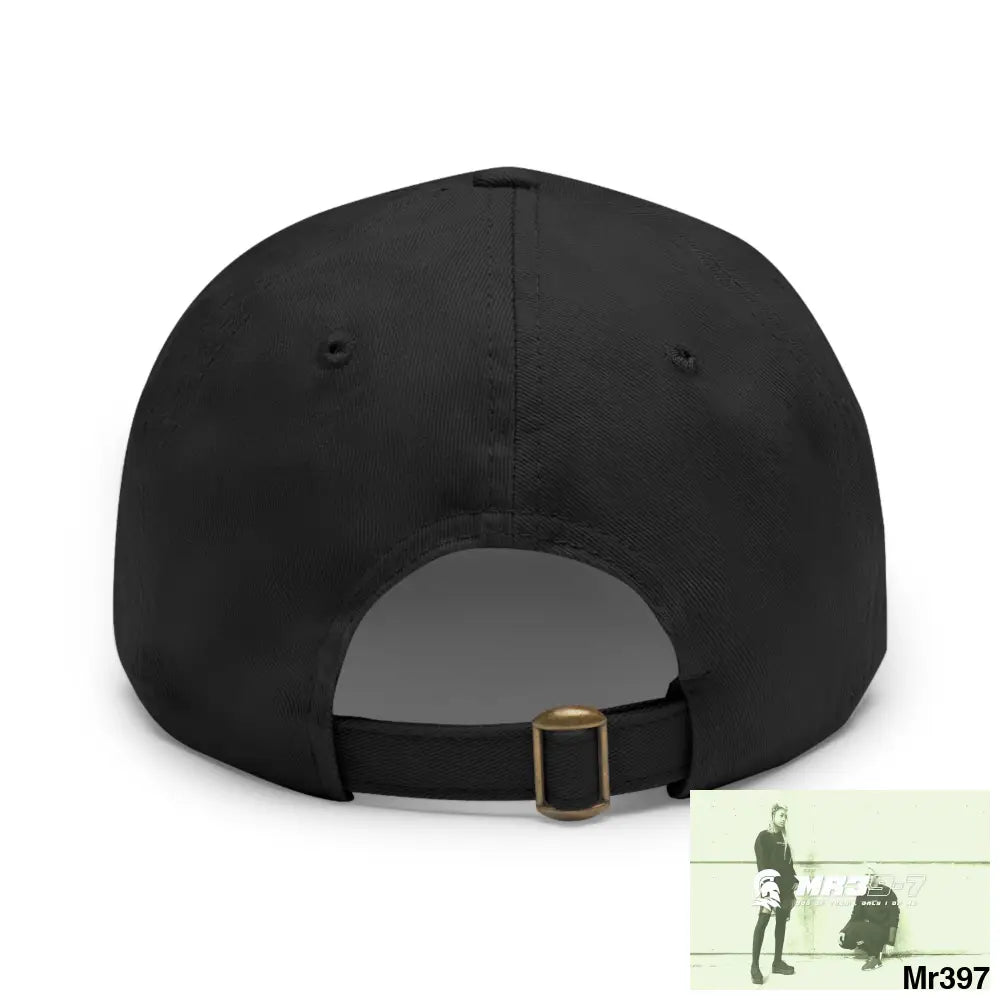 The force is strong with this one Dad Hat with Leather Patch (Rectangle) Hats
