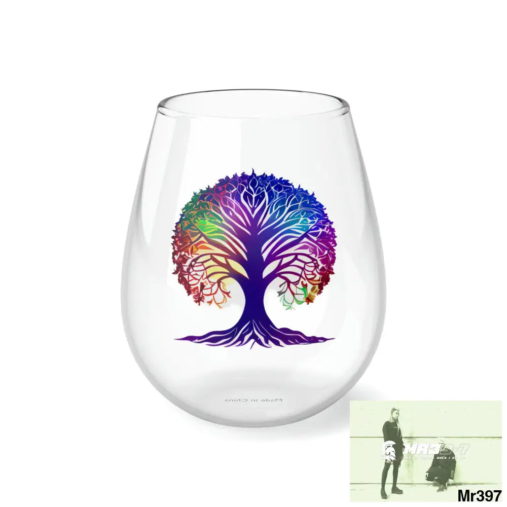 The Intricate Tree of Life Stemless Wine Glass 11.75oz 11.75oz Mug