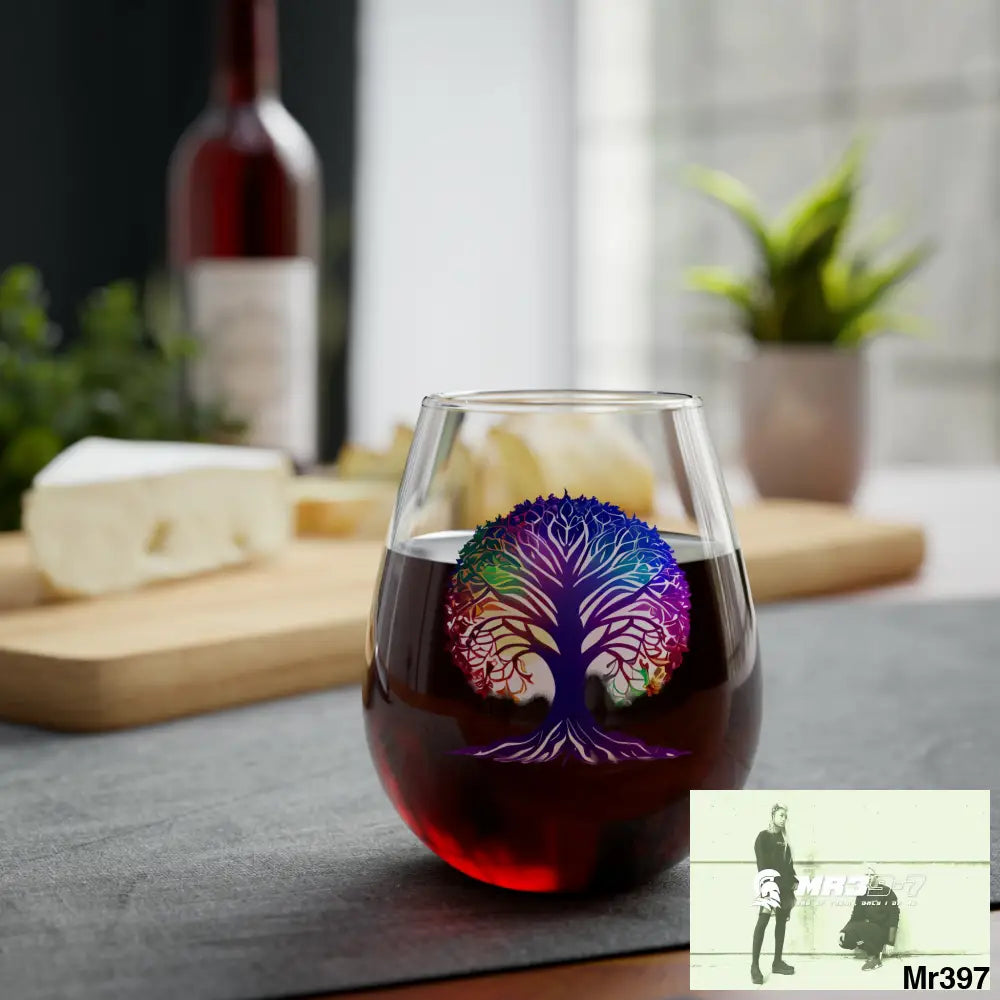 The Intricate Tree of Life Stemless Wine Glass 11.75oz 11.75oz Mug