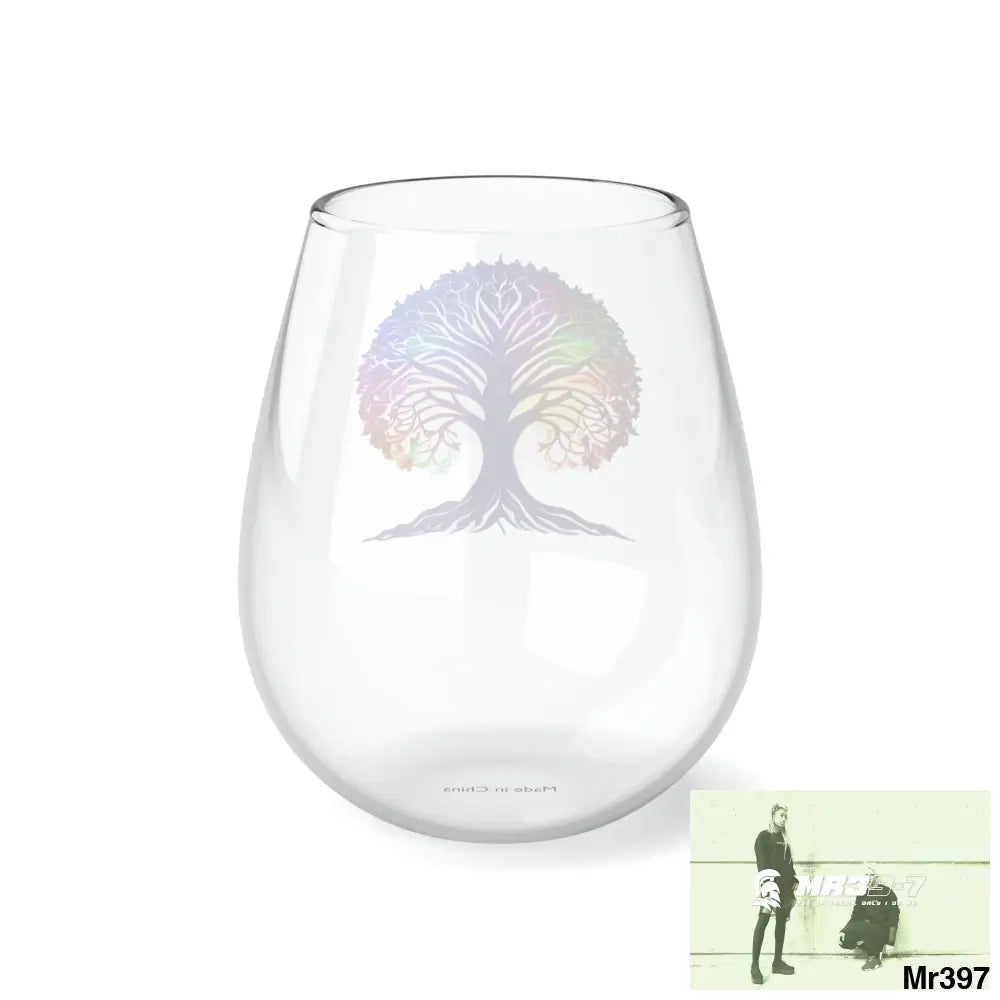 The Intricate Tree of Life Stemless Wine Glass 11.75oz 11.75oz Mug
