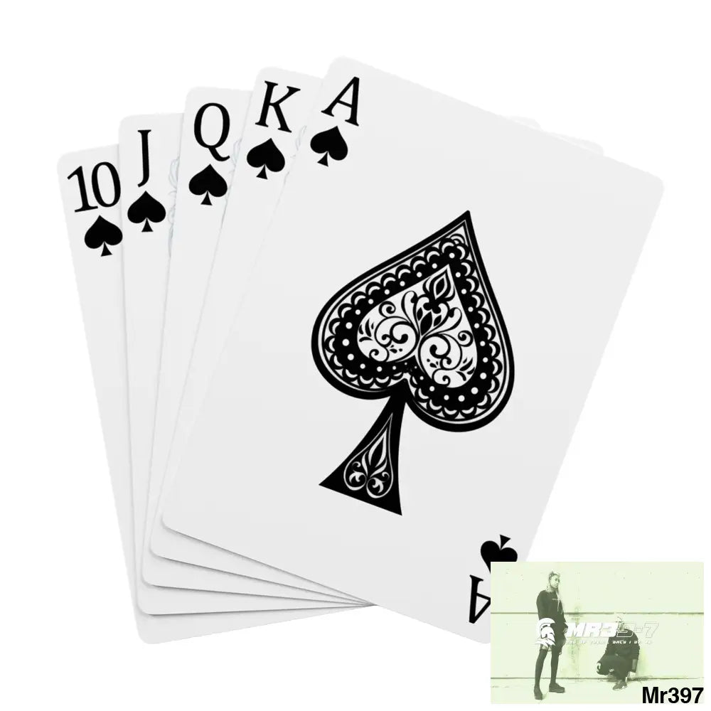 The Linking all #5 back to UK 2016 to 2024 failures their’s my deaths AI Themed Ltd Edition Custom Poker Cards 2.5’’ x