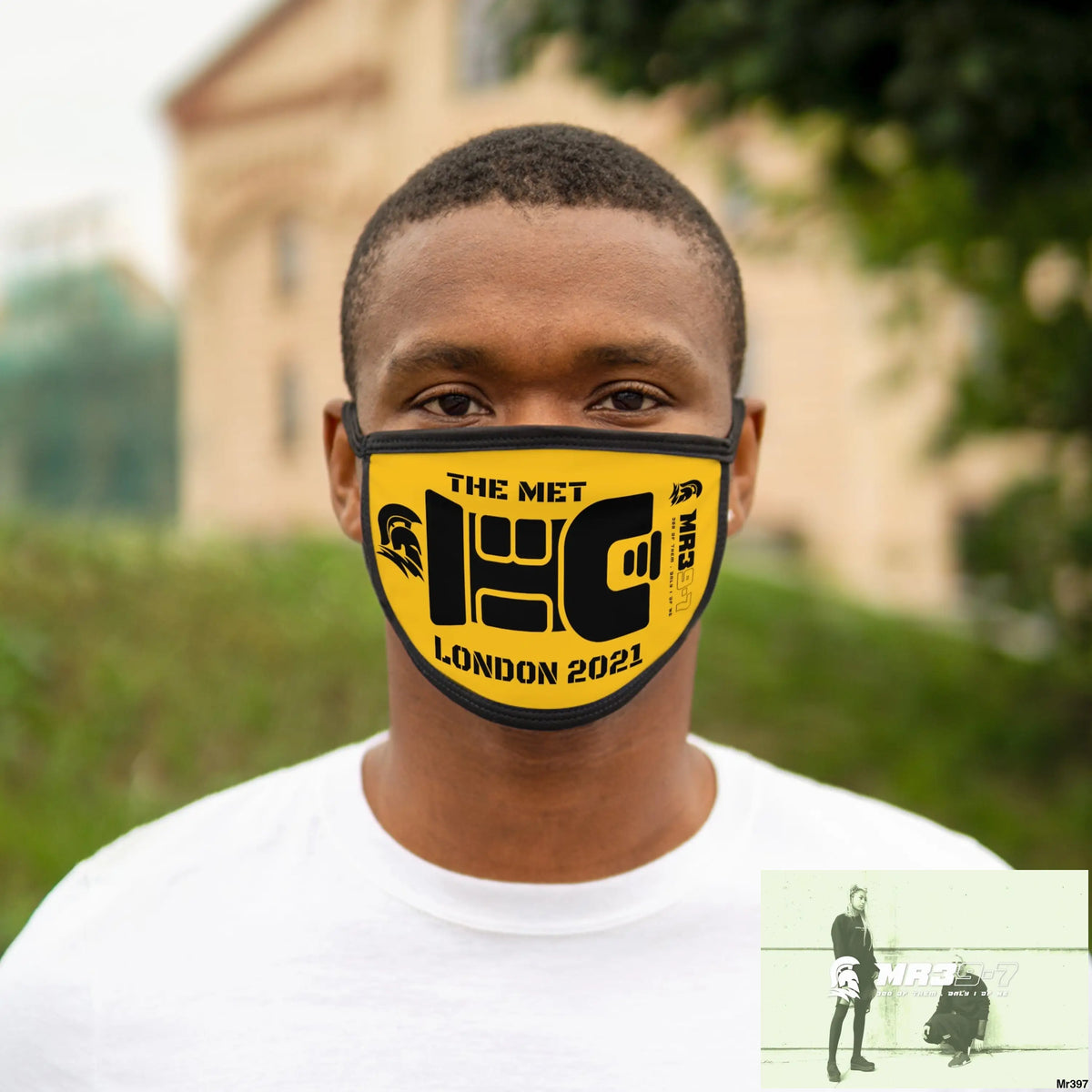 The met MR39 tasered 2021 Mixed-Fabric Face Mask One size Accessories