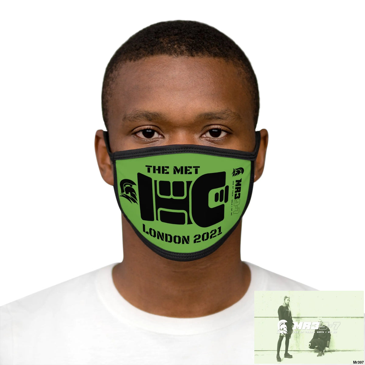 The Met tasered me 2021 Mixed-Fabric Face Mask One size Accessories
