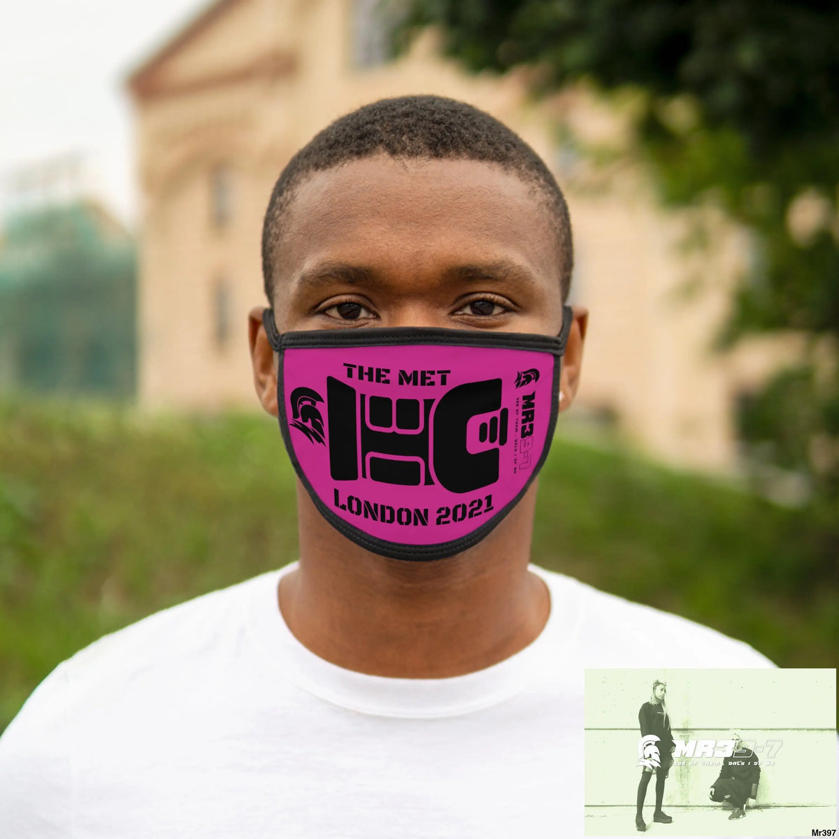 The Met Tasered me 2021 Mixed-Fabric Face Mask One size Accessories