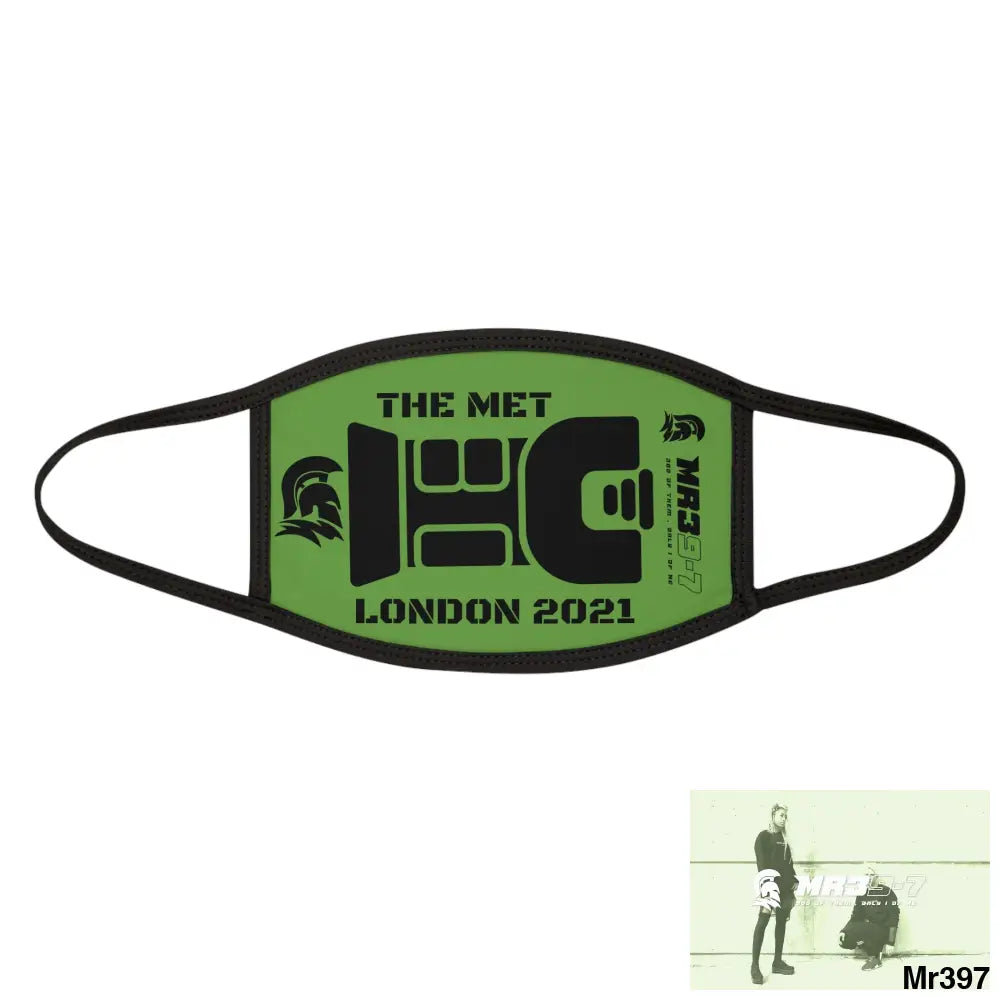 The Met tasered me 2021 Mixed-Fabric Face Mask One size Accessories