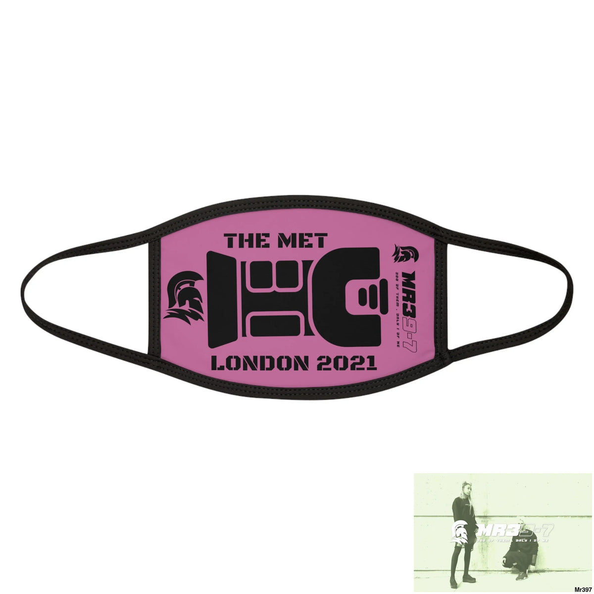 The Met Tasered me 2021 Mixed-Fabric Face Mask One size Accessories