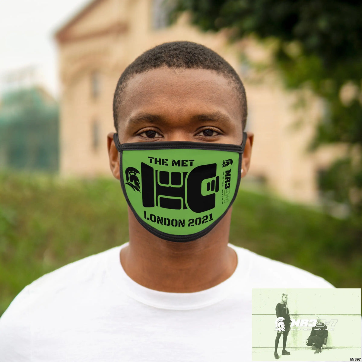 The Met tasered me 2021 Mixed-Fabric Face Mask One size Accessories