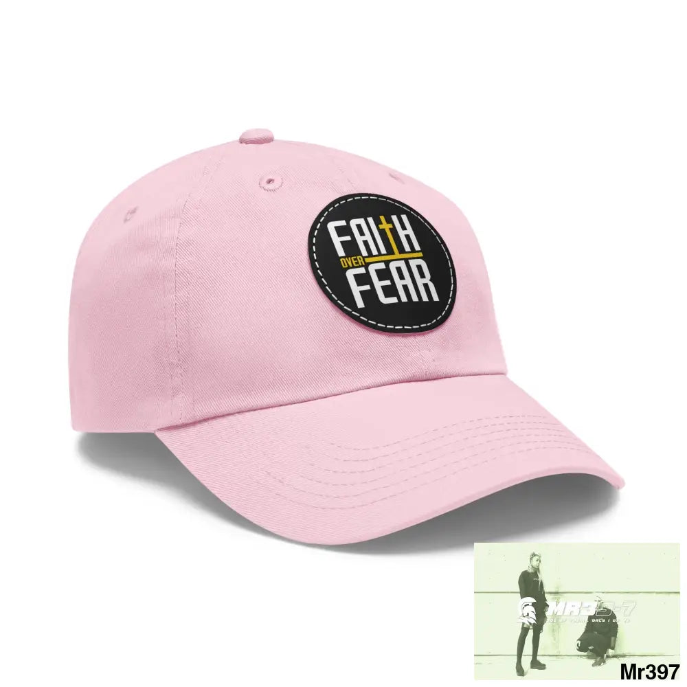 The MR39 Dad Hat with Leather Patch (Round) Hats