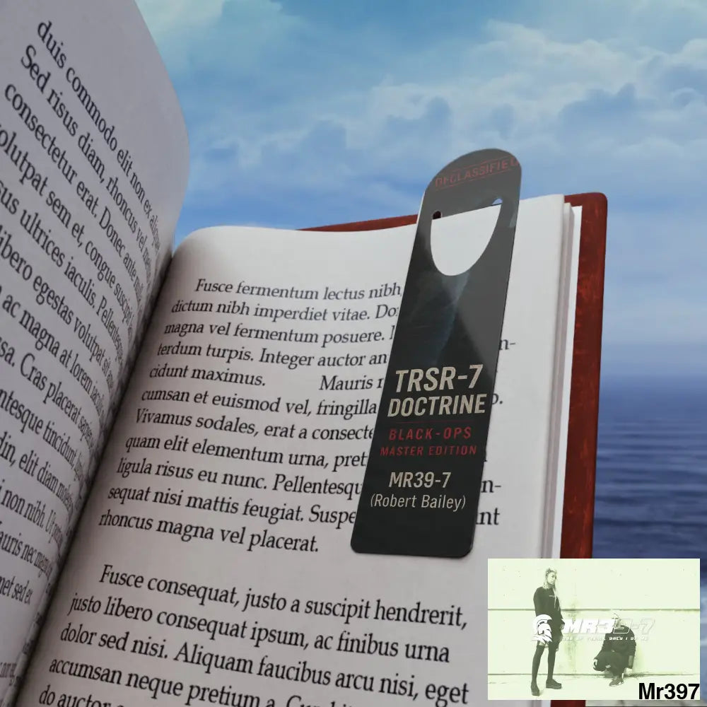 The Official My Life My Deaths Their Plans failed 2001 -2025 Raw Edition Bookmark One size / White Accessories