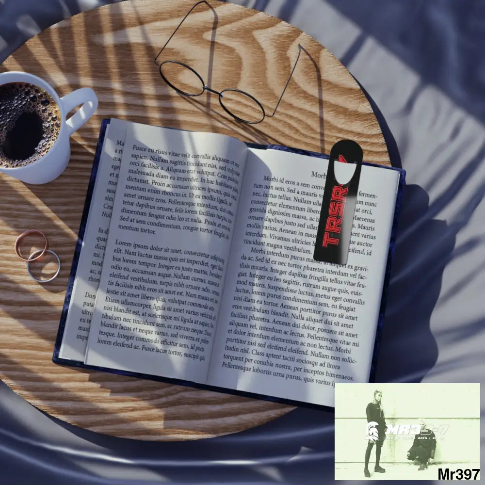 The Official TRSR-7 Edition My Life My Deaths Their Plans failed 2001 -2025 Bookmark One size / White Accessories