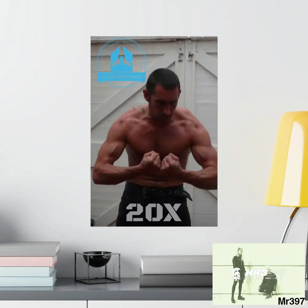 The original A Who Dares Wins Matte Vertical Posters Poster