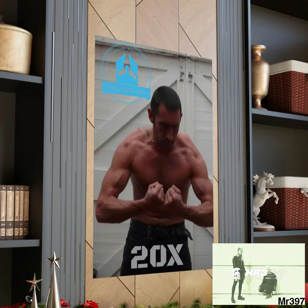 The original A Who Dares Wins Matte Vertical Posters Poster